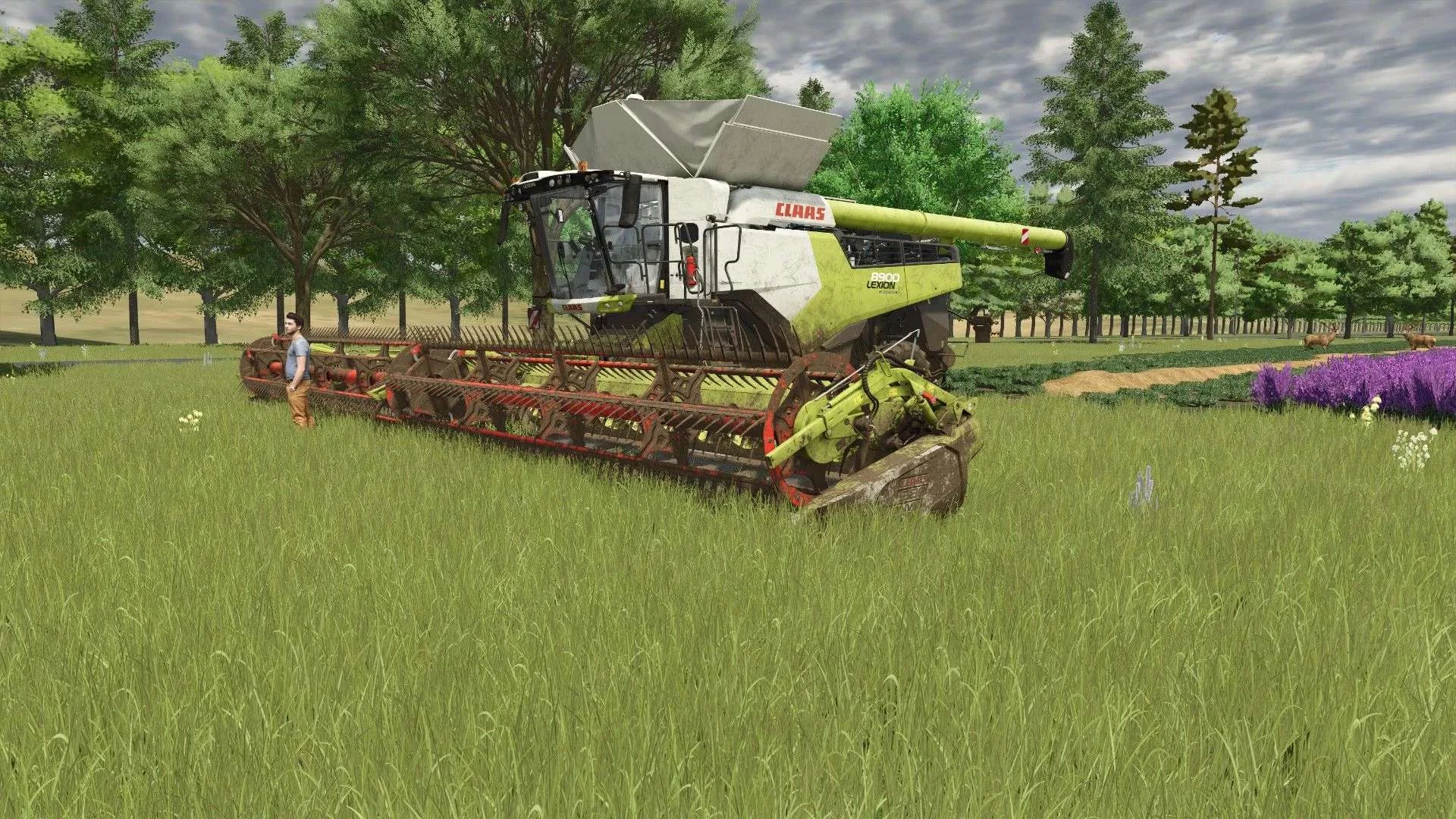 FS25 Claas Lexion 8000 v1.0.0.1 Harvesters Mod FS25 Mod Free Download
