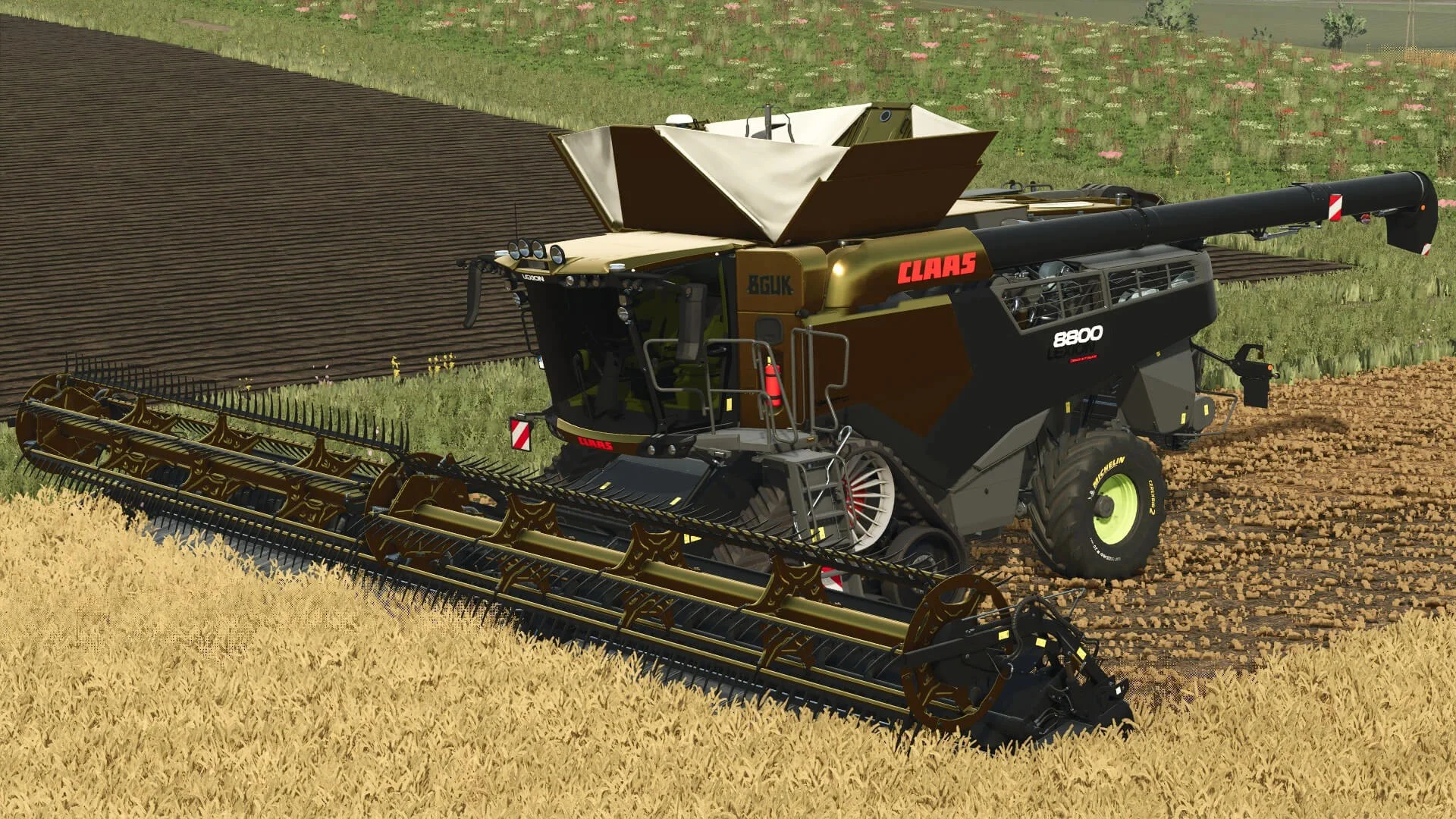 FS25 Claas Lexion 8800/8900 v1.0 Harvesters Mod FS25 Mod Free Download