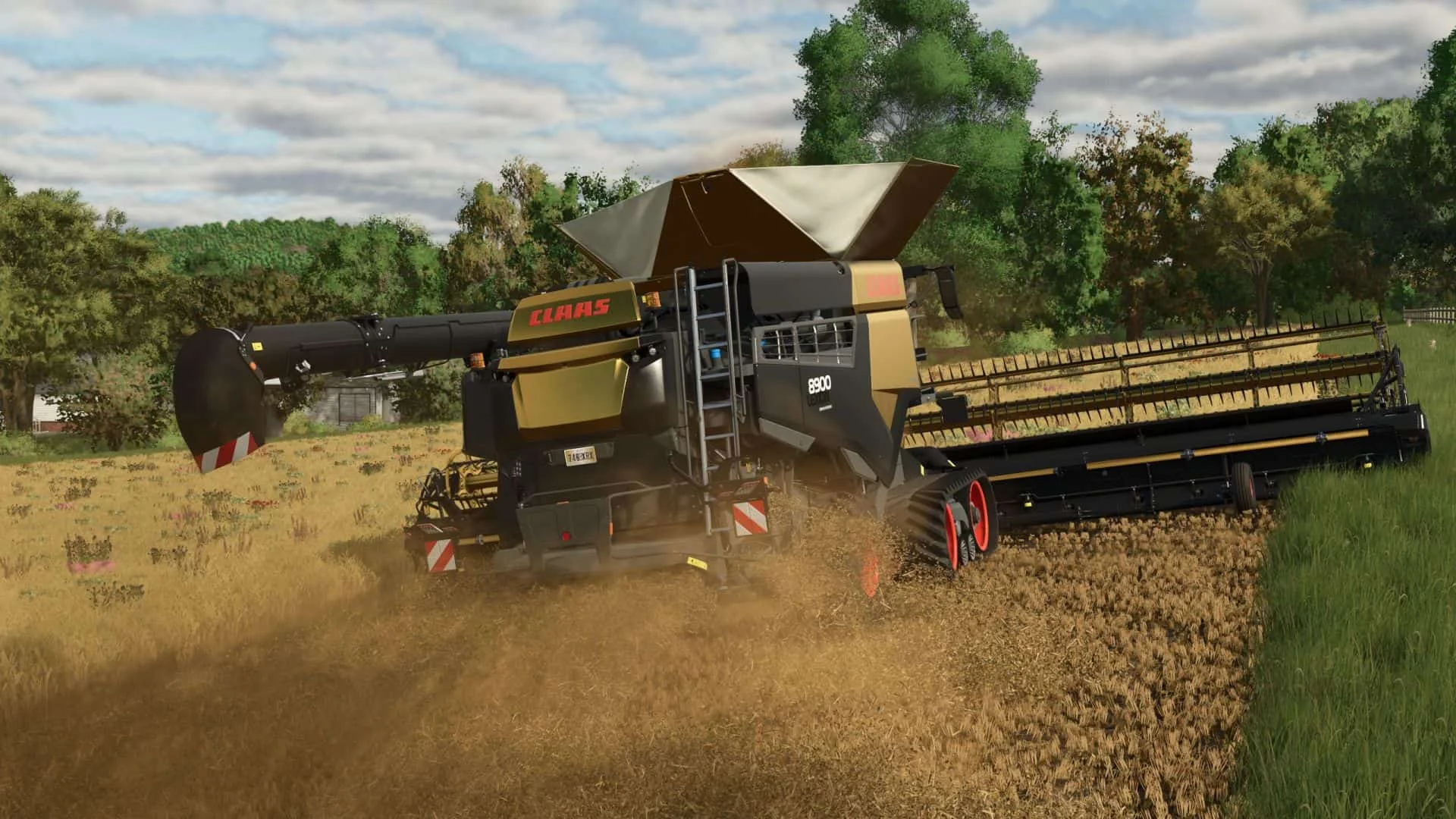 FS25 Claas Lexion 8900 & Convio Flex Pack Edit v1.0 Harvesters Mod FS25 Mod Free Download