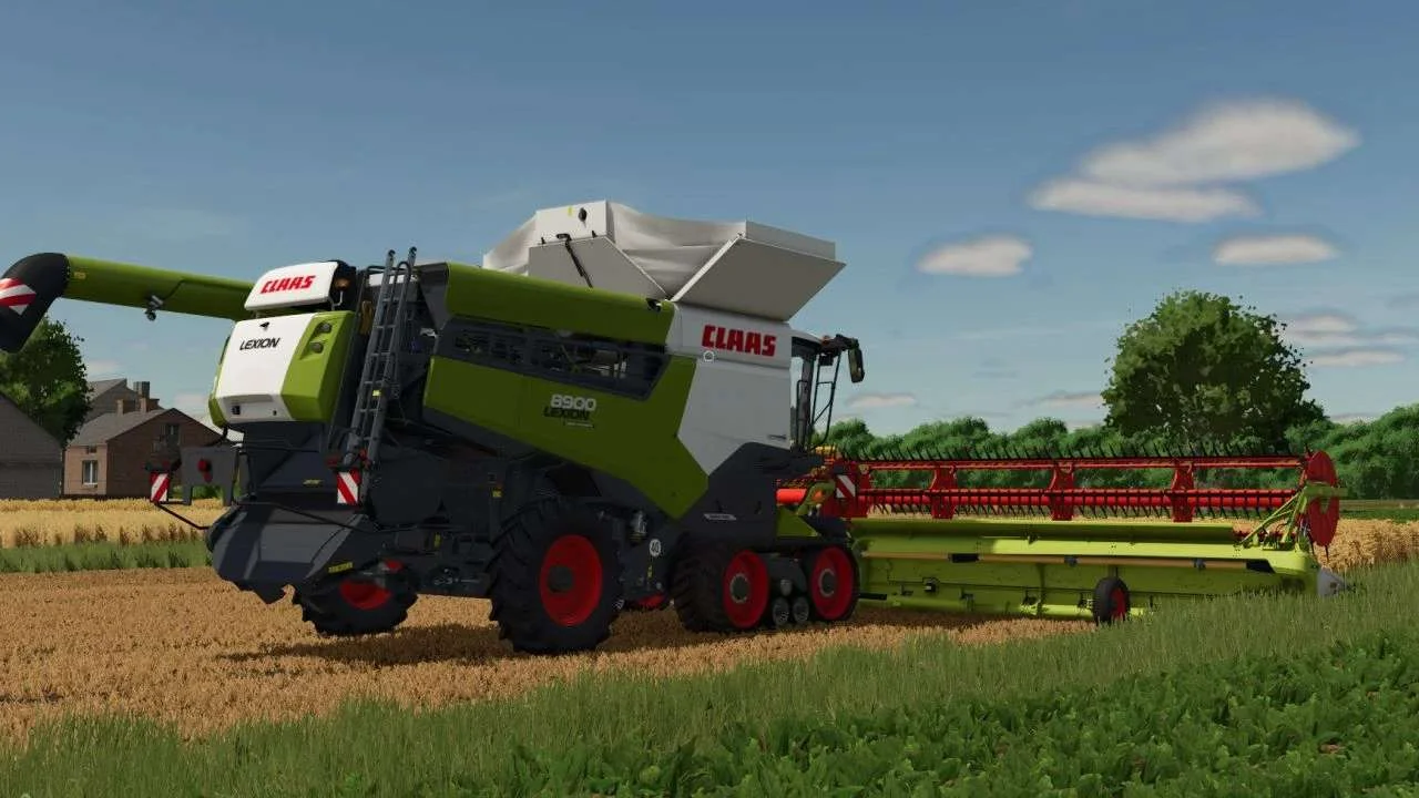 FS25 CLAAS Lexion 8900-5300 v1.0 Harvesters Mod FS25 Mod Free Download