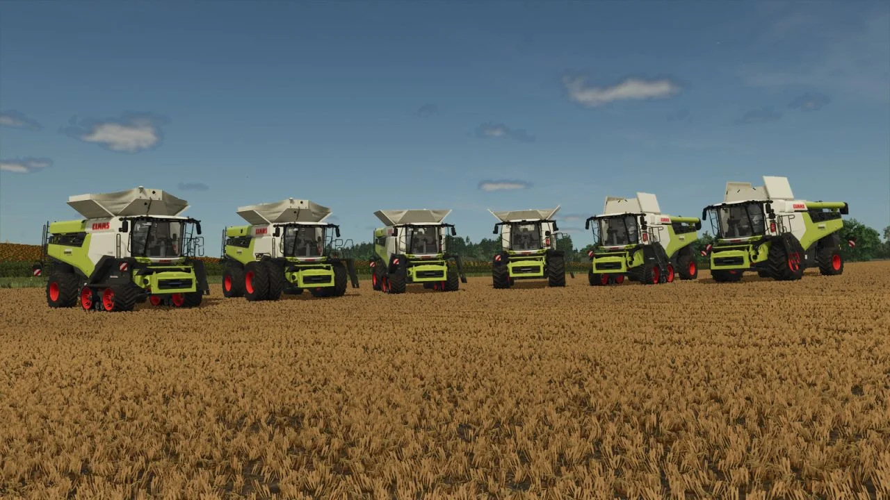 FS25 CLAAS LEXION 8900-5300 V1.1 Harvesters Mod FS25 Mod Free Download