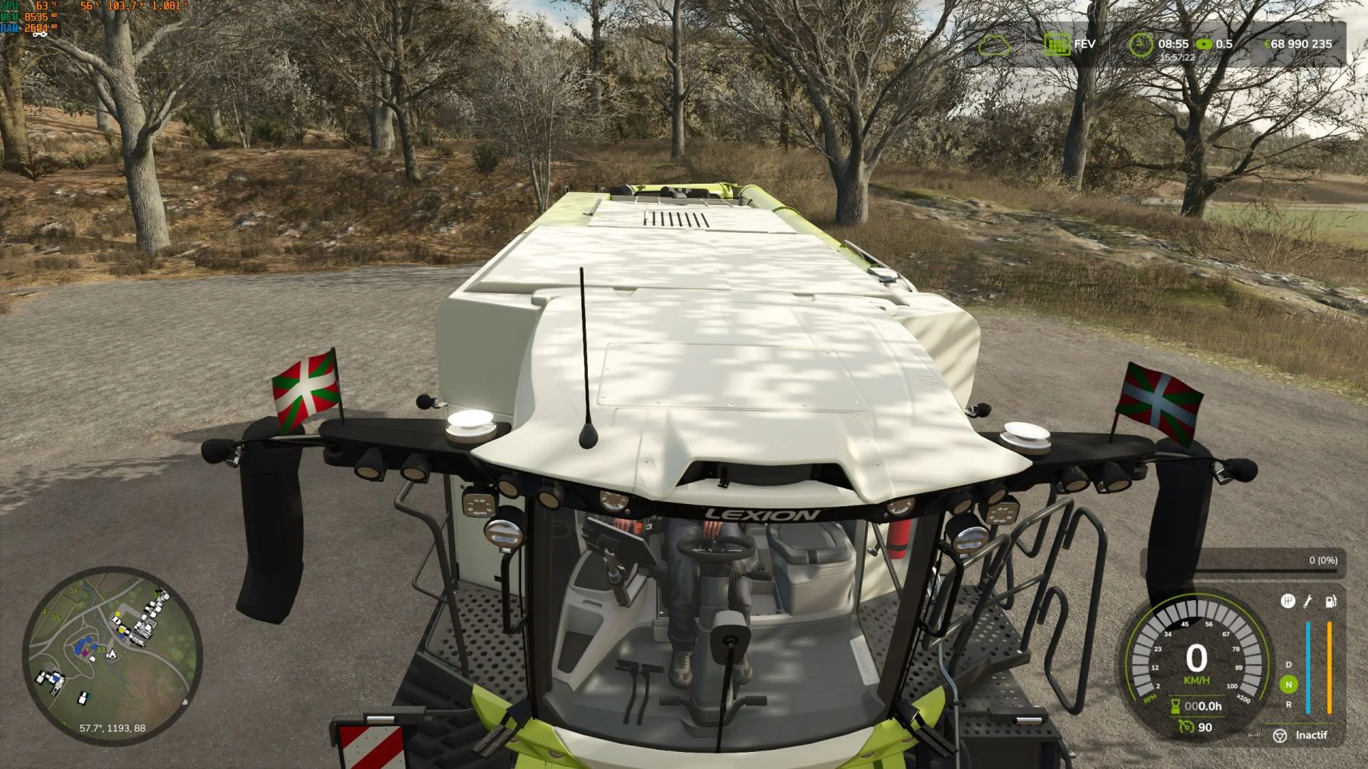 FS25 CLAAS Lexion 8900 Edit v1.0 Harvesters Mod FS25 Mod Free Download