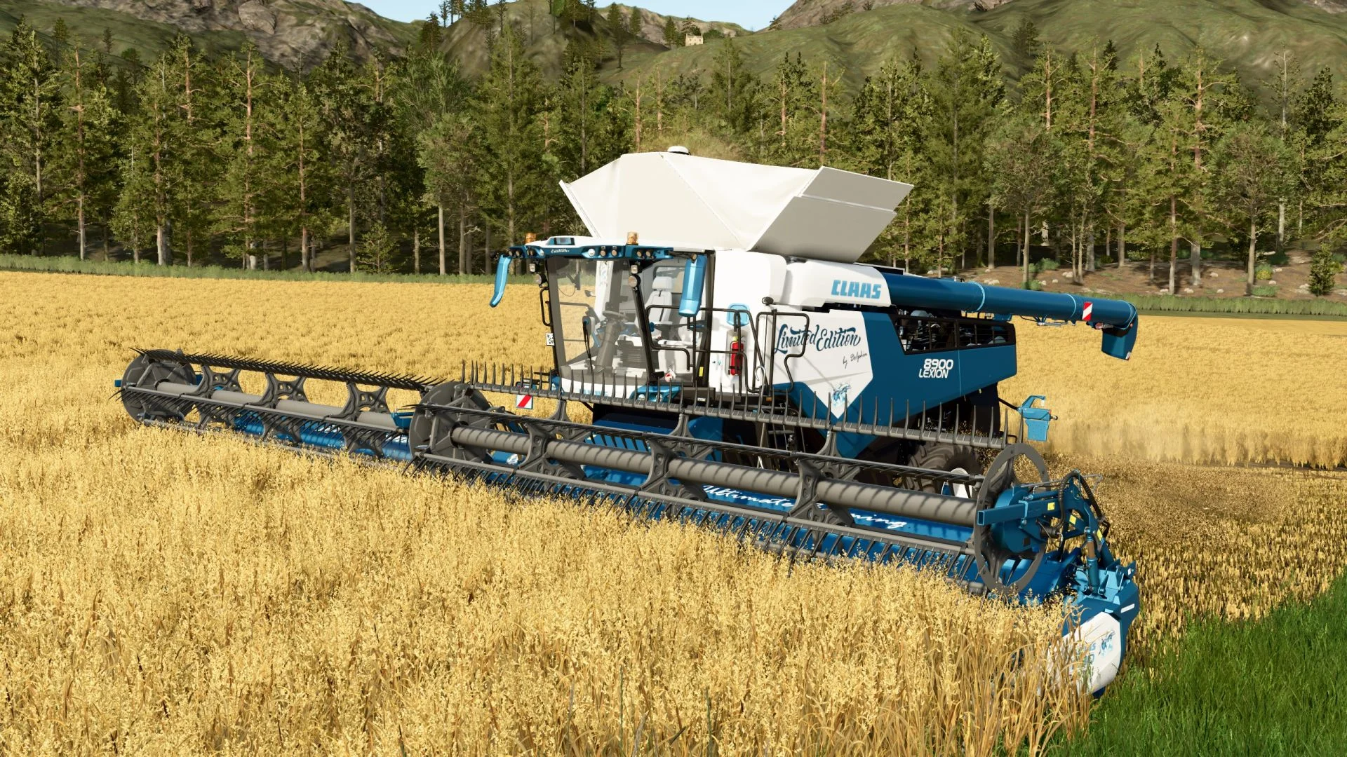 FS25 Claas Lexion 8900 Pack Limited Edition V1.0.0.2 Harvesters Mod FS25 Mod Free Download