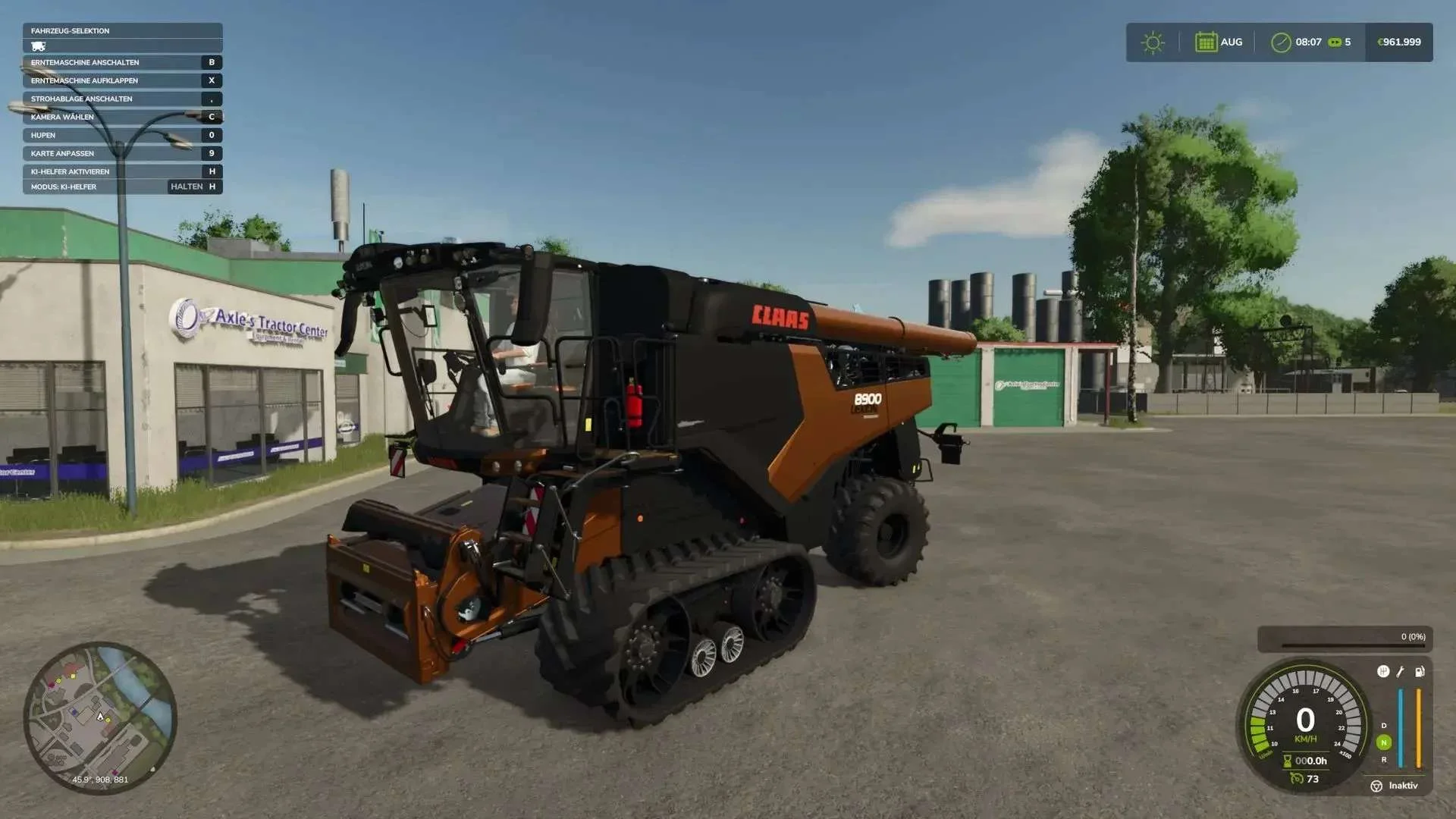 FS25 CLAAS Lexion 8900 V1.0 Harvesters Mod FS25 Mod Free Download