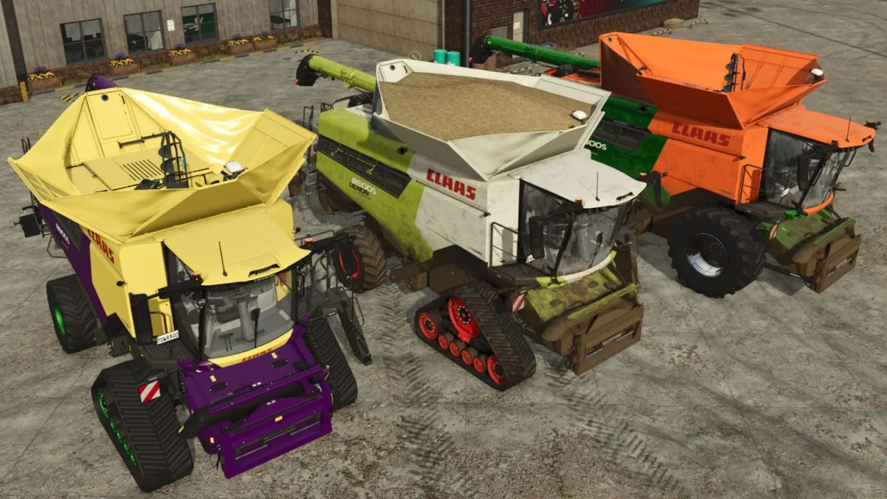 FS25 CLAAS Lexion 8900S V1.0.1 Harvesters Mod FS25 Mod Free Download