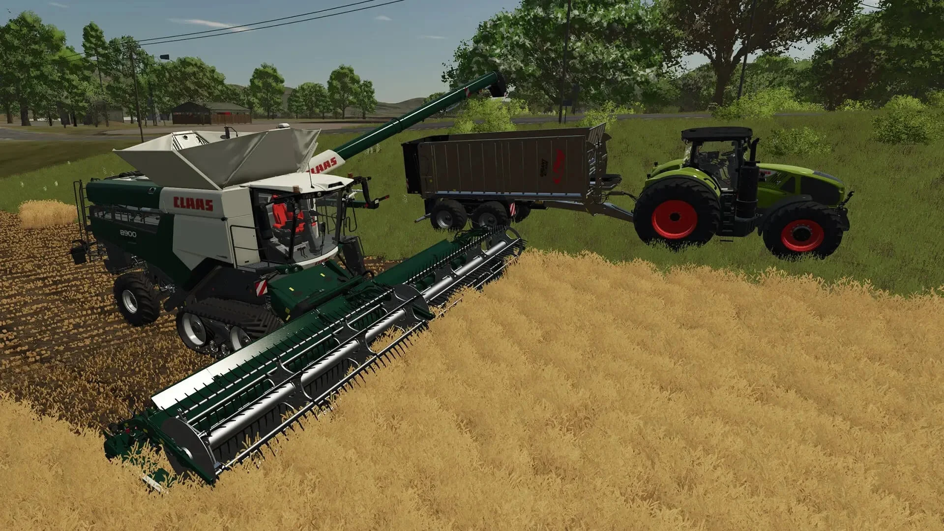 FS25 CLAAS Lexion combine harvester v1.0 Harvesters Mod FS25 Mod Free Download