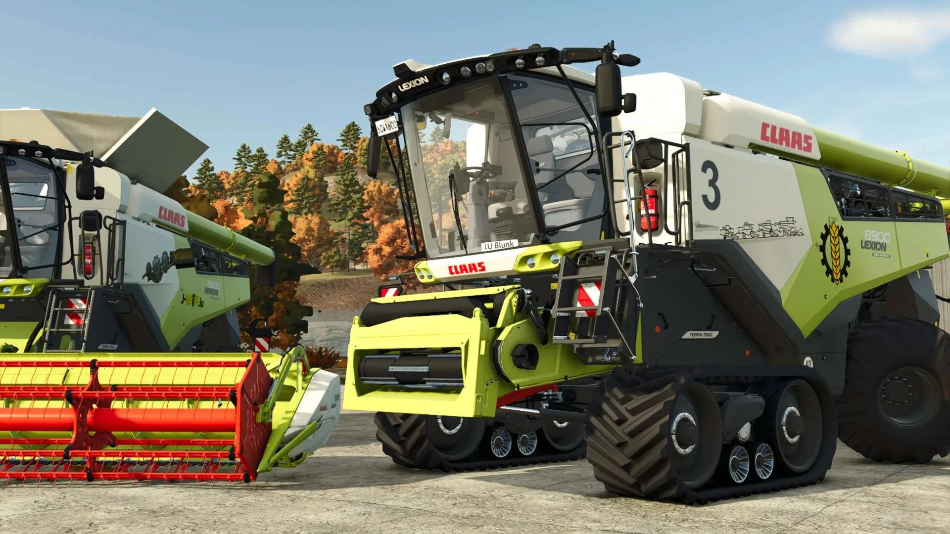 FS25 Claas Lexion Pack v1.0.0.1 Harvesters Mod FS25 Mod Free Download