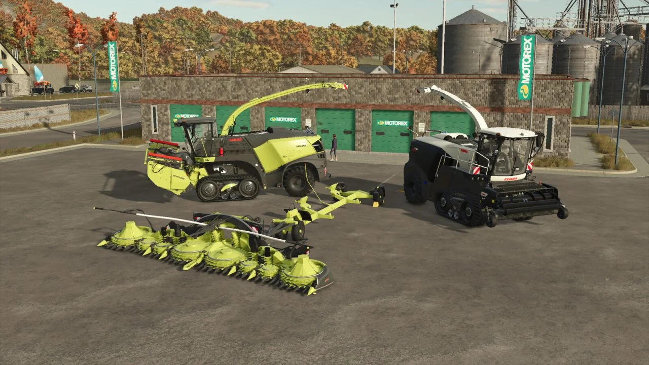 FS25 CLAAS Pack V1.0 Harvesters Mod FS25 Mod Free Download