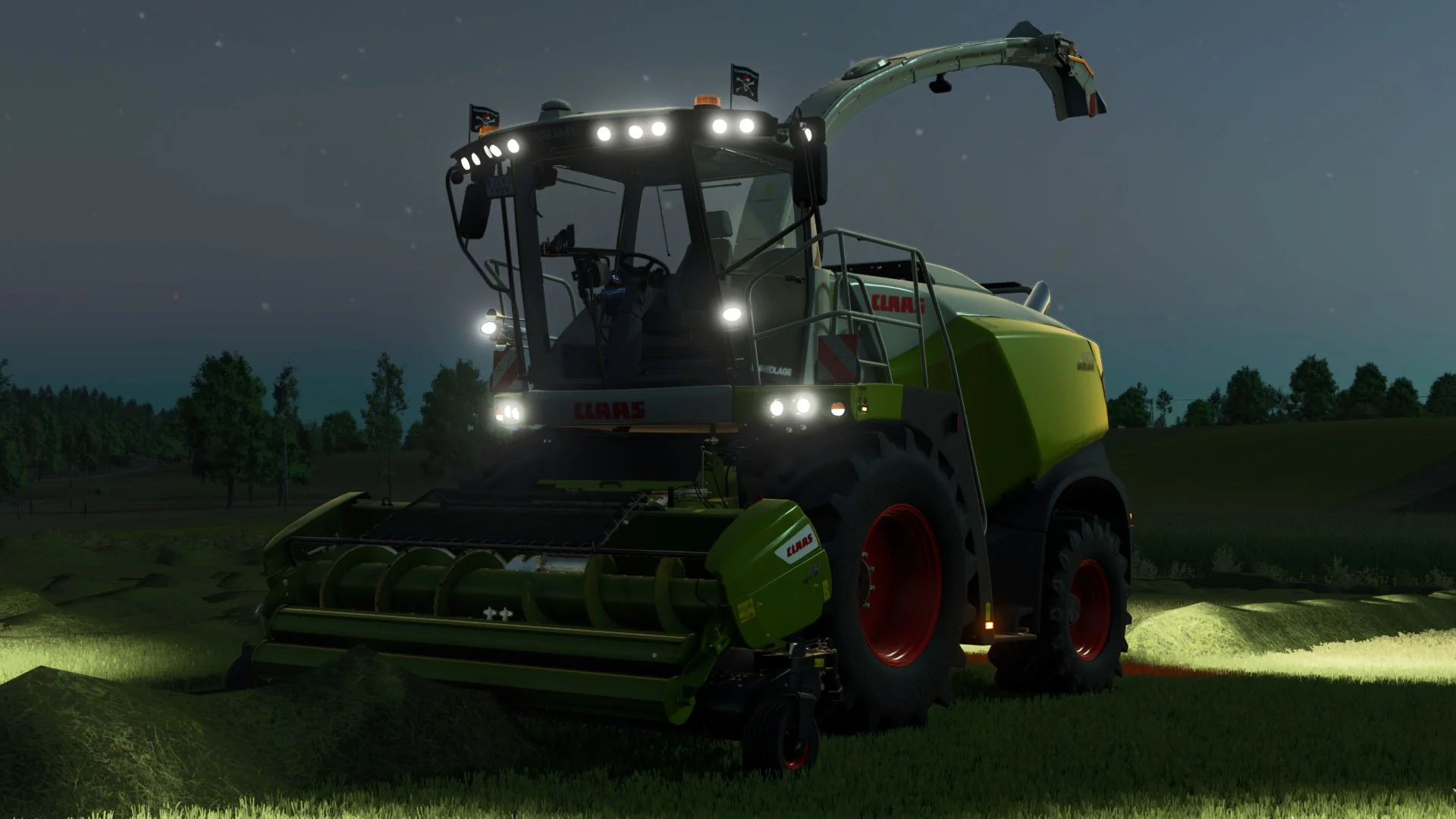 FS25 Claas Pickup 380 V1.0 Harvesters Mod FS25 Mod Free Download