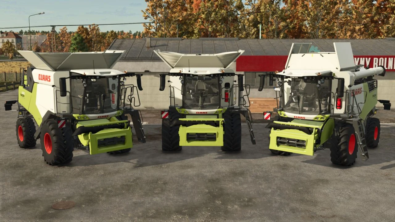 FS25 CLAAS TRION 660-530 Pack V1.0 Harvesters Mod FS25 Mod Free Download