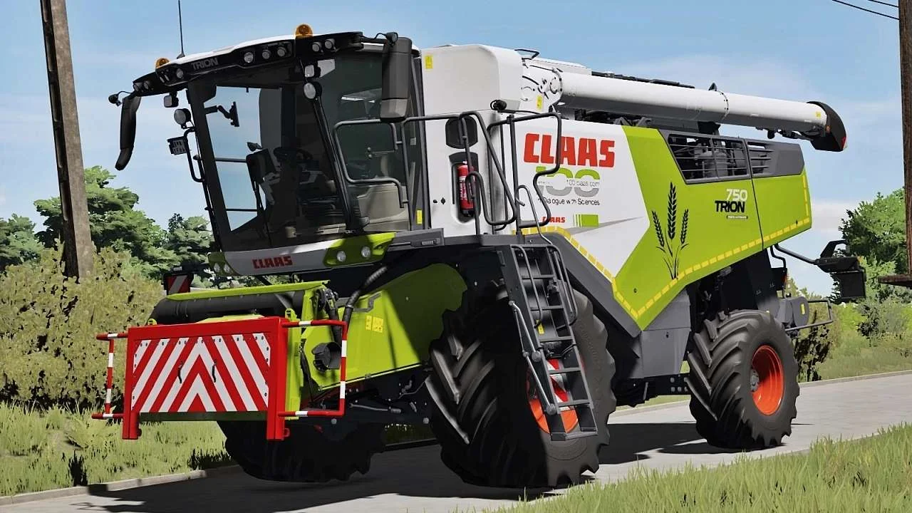 FS25 Claas Trion 700 Series v1.0 Harvesters Mod FS25 Mod Free Download