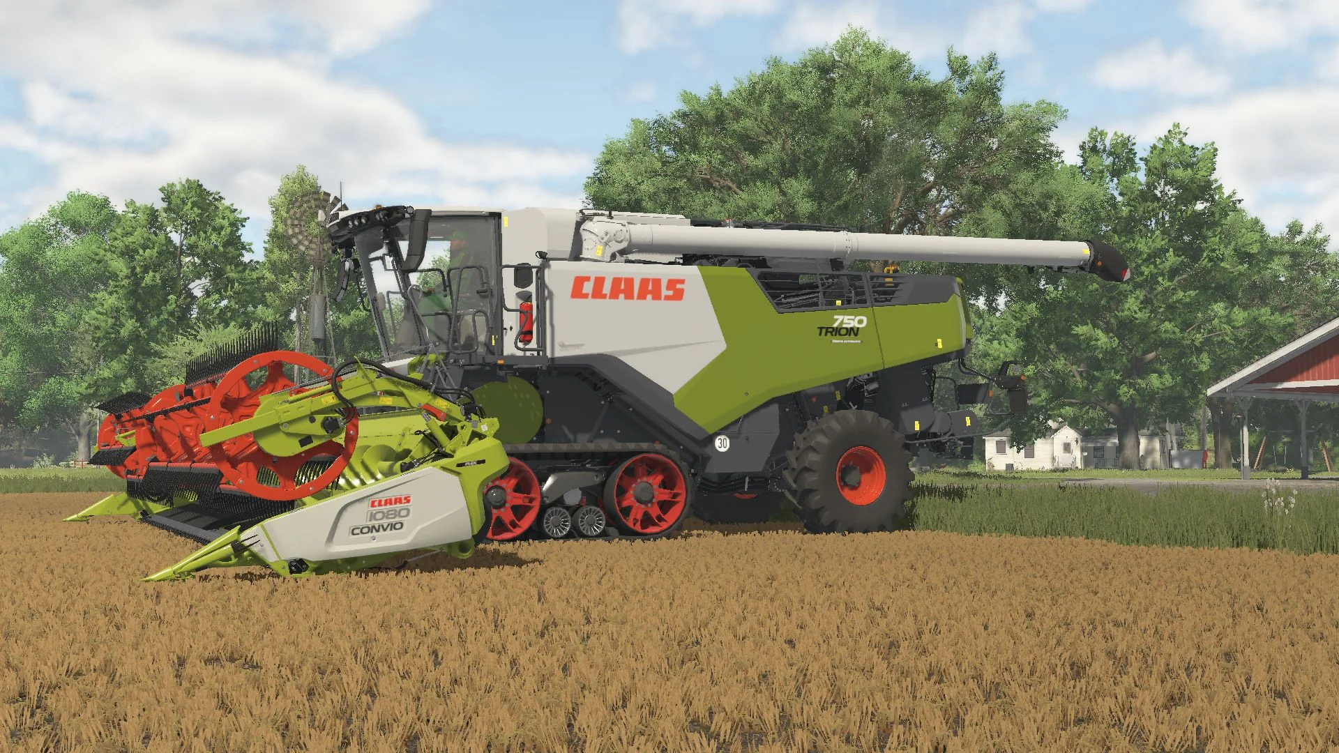 FS25 Claas Trion 700 v1.0 Harvesters Mod FS25 Mod Free Download