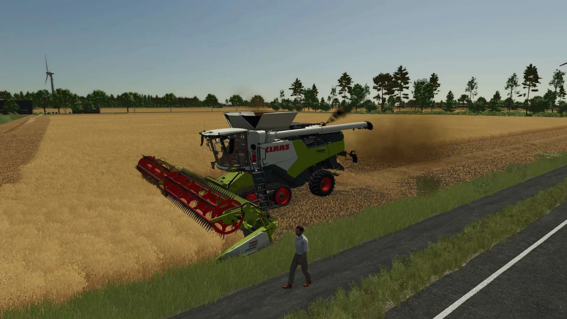 FS25 Claas TRION 750 – 720 v1.0 Harvesters Mod FS25 Mod Free Download