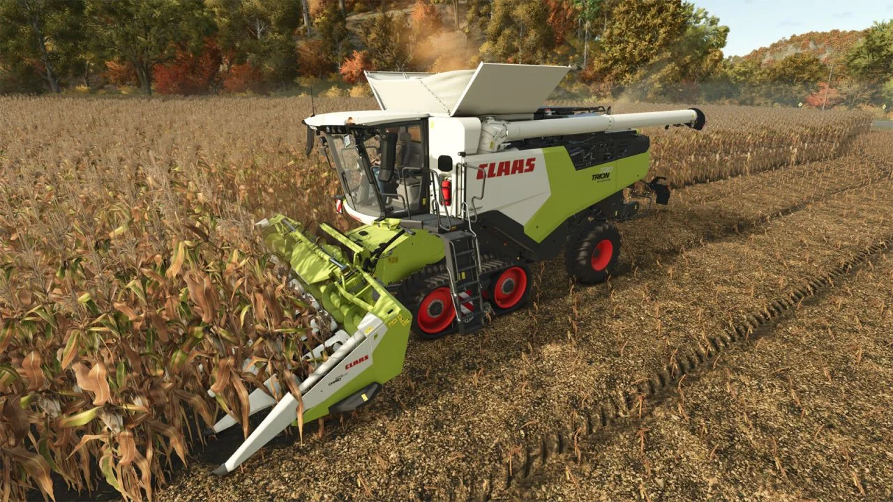 FS25 CLAAS TRION 750-720 Pack V1.0 Harvesters Mod FS25 Mod Free Download
