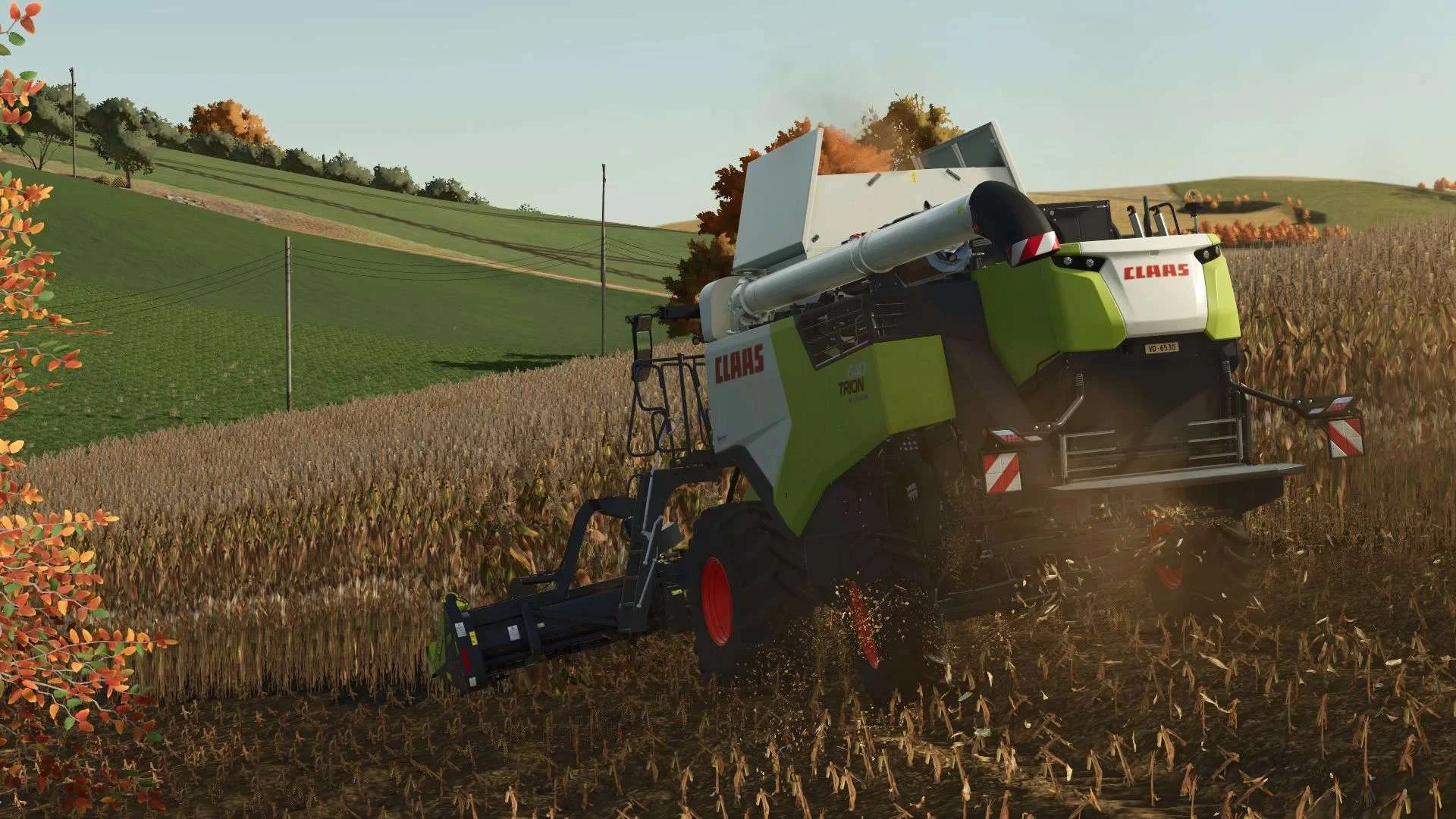 FS25 Claas Trion Montana v1.0 Harvesters Mod FS25 Mod Free Download