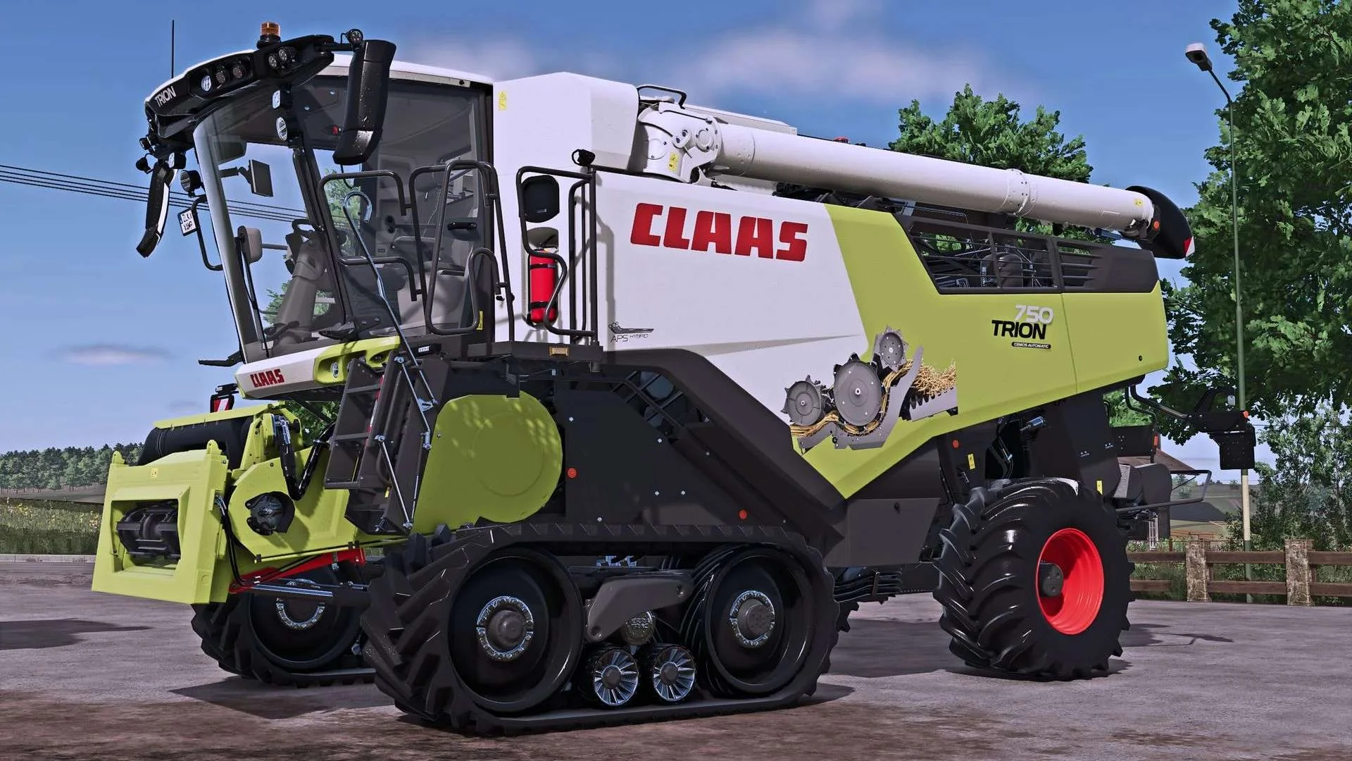 FS25 CLAAS TRION Pack v1.0.0.1 Harvesters Mod FS25 Mod Free Download