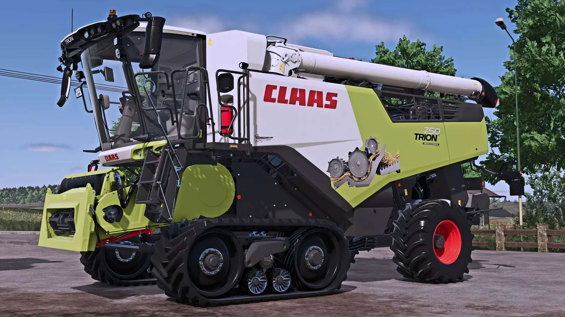 FS25 CLAAS TRION Pack v1.0.1 Harvesters Mod FS25 Mod Free Download