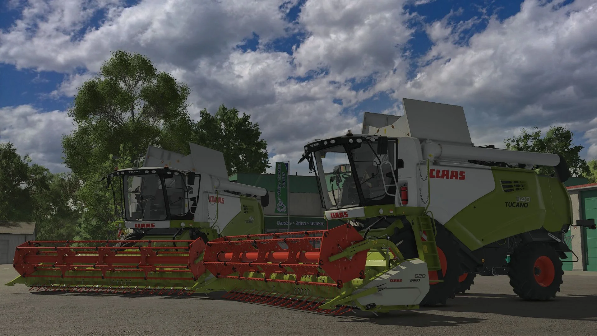 FS25 Claas Tucano 300-400 Pack V1.0 Harvesters Mod FS25 Mod Free Download