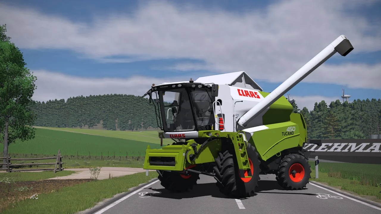 FS25 Claas Tucano 400 Series V1.0 Harvesters Mod FS25 Mod Free Download
