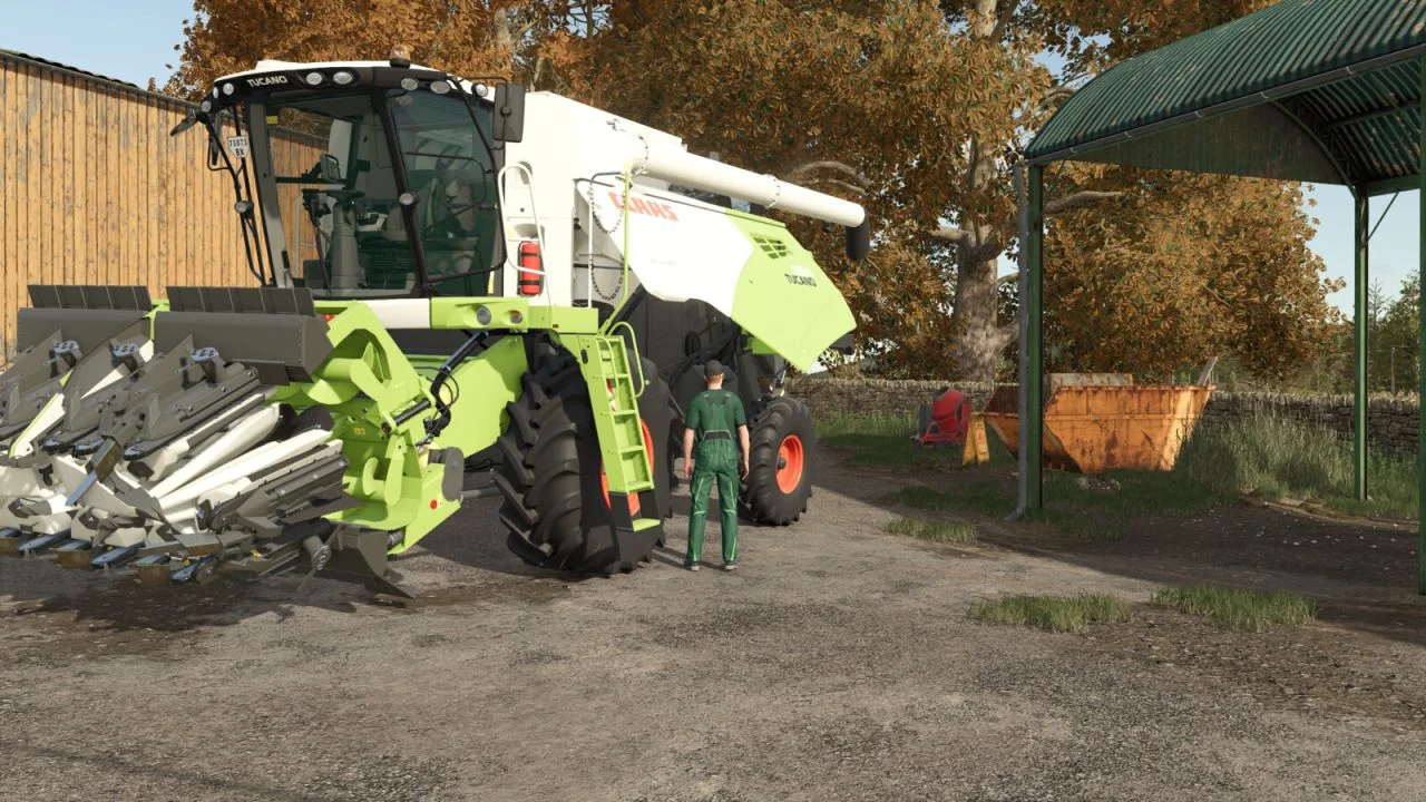 FS25 CLAAS Tucano 550-580 V1.0 Harvesters Mod FS25 Mod Free Download