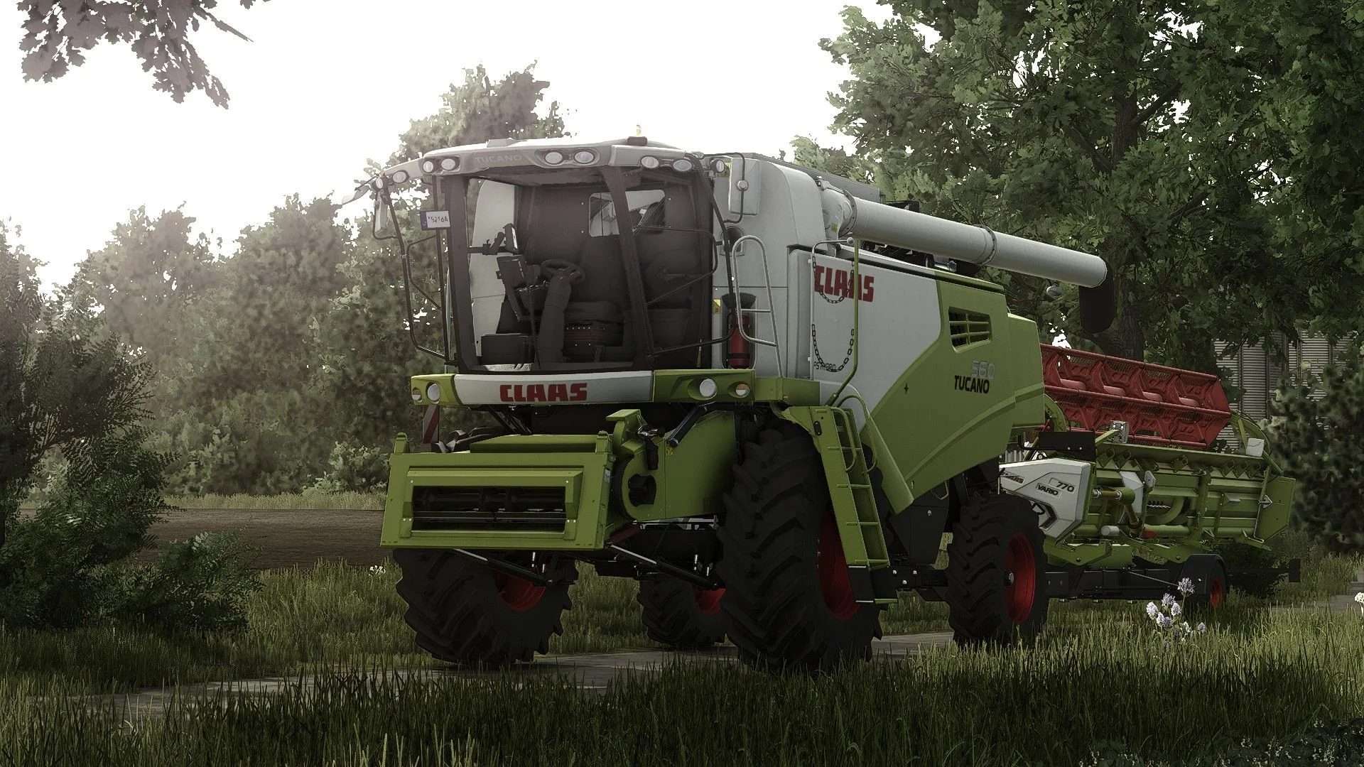 FS25 Claas Tucano 560-580 v1.0 Harvesters Mod FS25 Mod Free Download