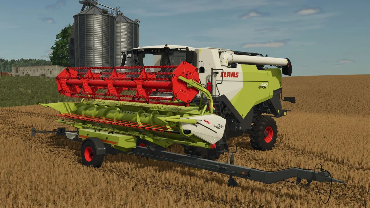 FS25 Claas Vario 620 Trailer V1.0 Harvesters Mod FS25 Mod Free Download