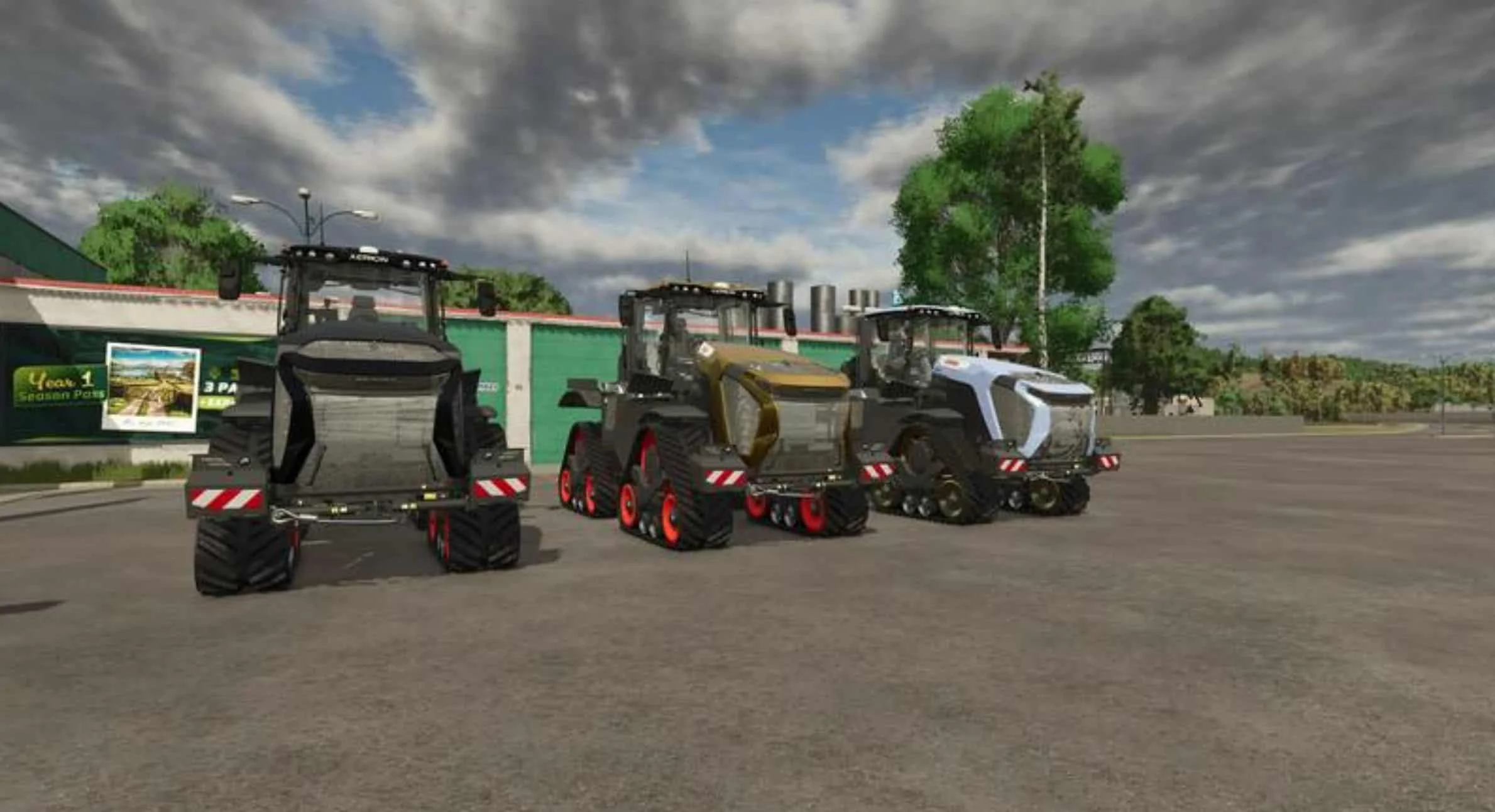 FS25 Claas Xerion 12 Edit V1.0 Harvesters Mod FS25 Mod Free Download