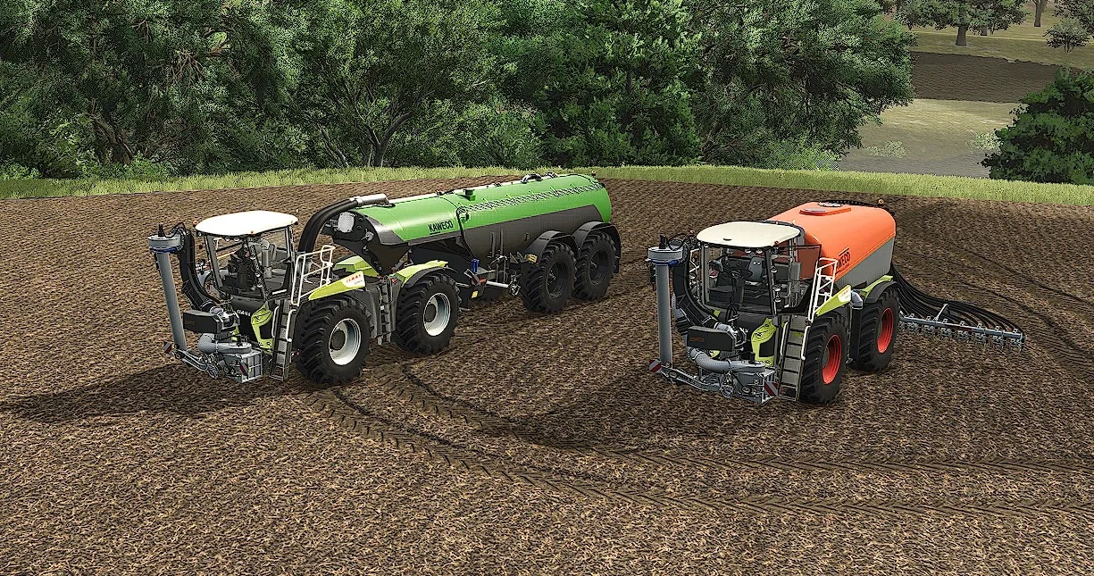 FS25 Claas Xerion Saddle Trac v1.0 Harvesters Mod FS25 Mod Free Download