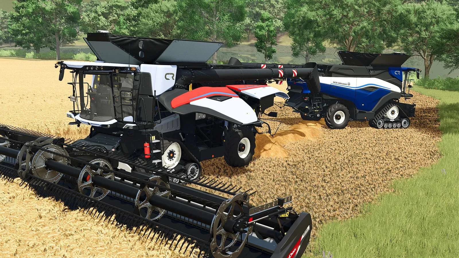 FS25 Cnh Harvester Pack v1.0 Harvesters Mod FS25 Mod Free Download