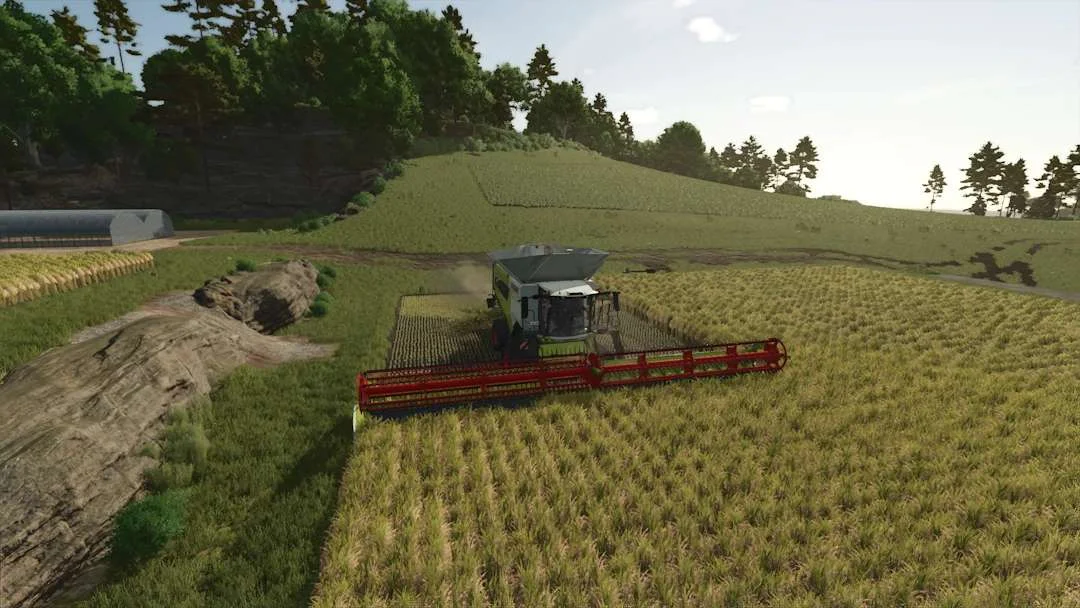 FS25 Combine Rice Pack v1.0 Harvesters Mod FS25 Mod Free Download