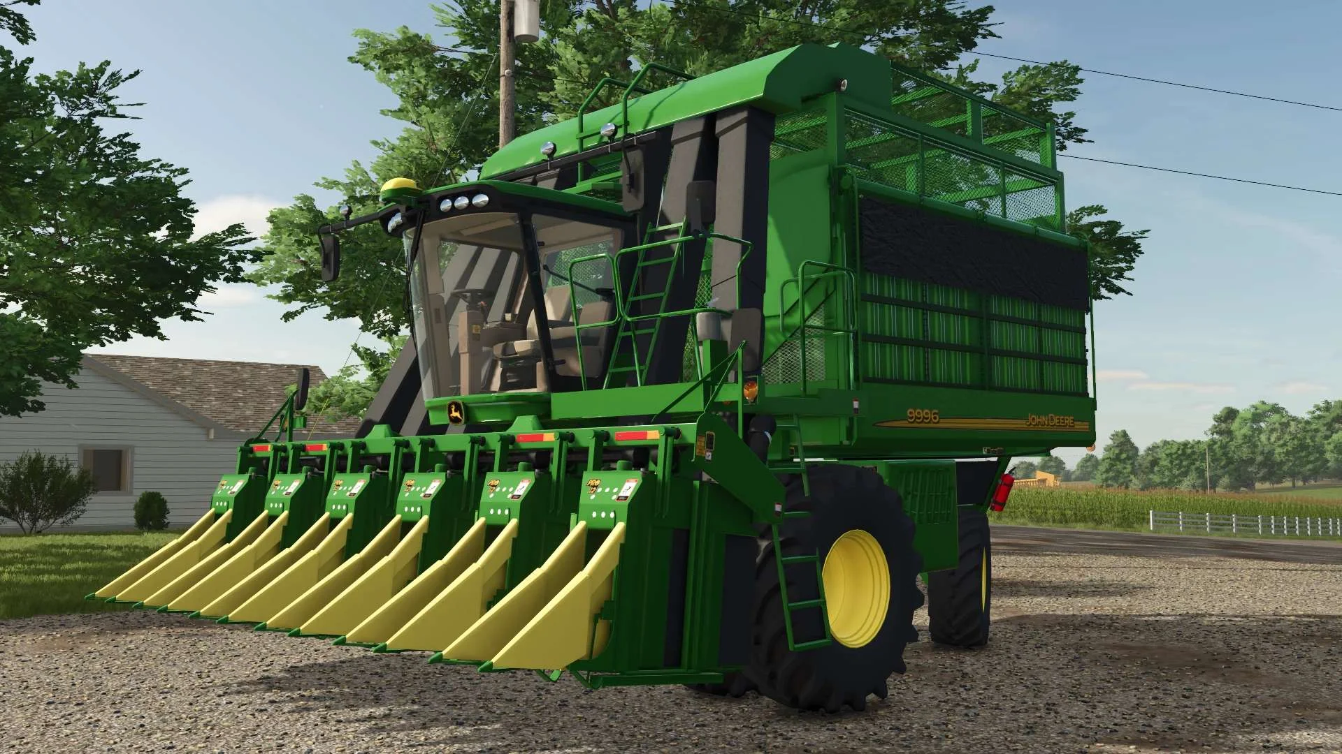 FS25 Cotton pack v1.0 Harvesters Mod FS25 Mod Free Download