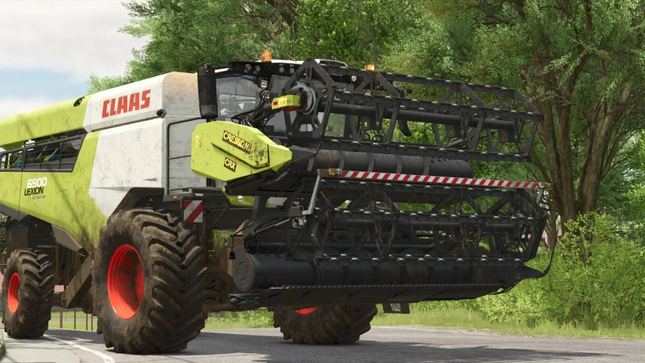 FS25 Cressoni CRX Series V1.0 Harvesters Mod FS25 Mod Free Download