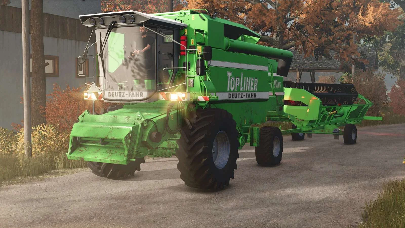 FS25 Deutz Fahr TopLiner 4090 v1.0 Harvesters Mod FS25 Mod Free Download