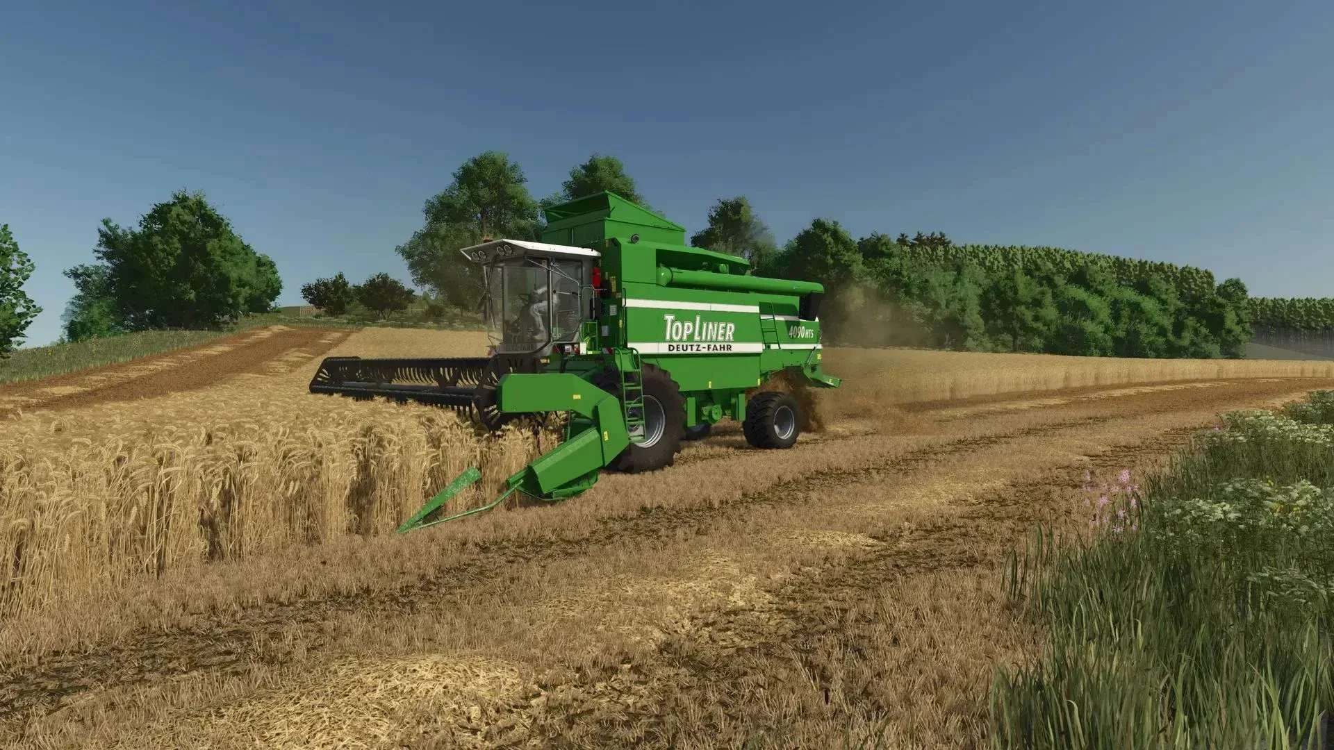 FS25 Deutz Fahr Topliner 4090HTS Pack v1.0 Harvesters Mod FS25 Mod Free Download