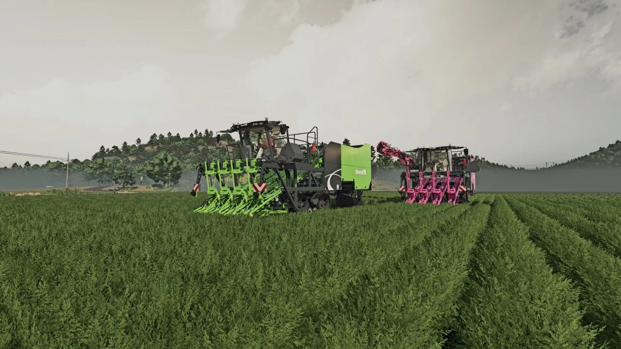 FS25 Dewulf ZKISVE V1.0.0.1 Harvesters Mod FS25 Mod Free Download