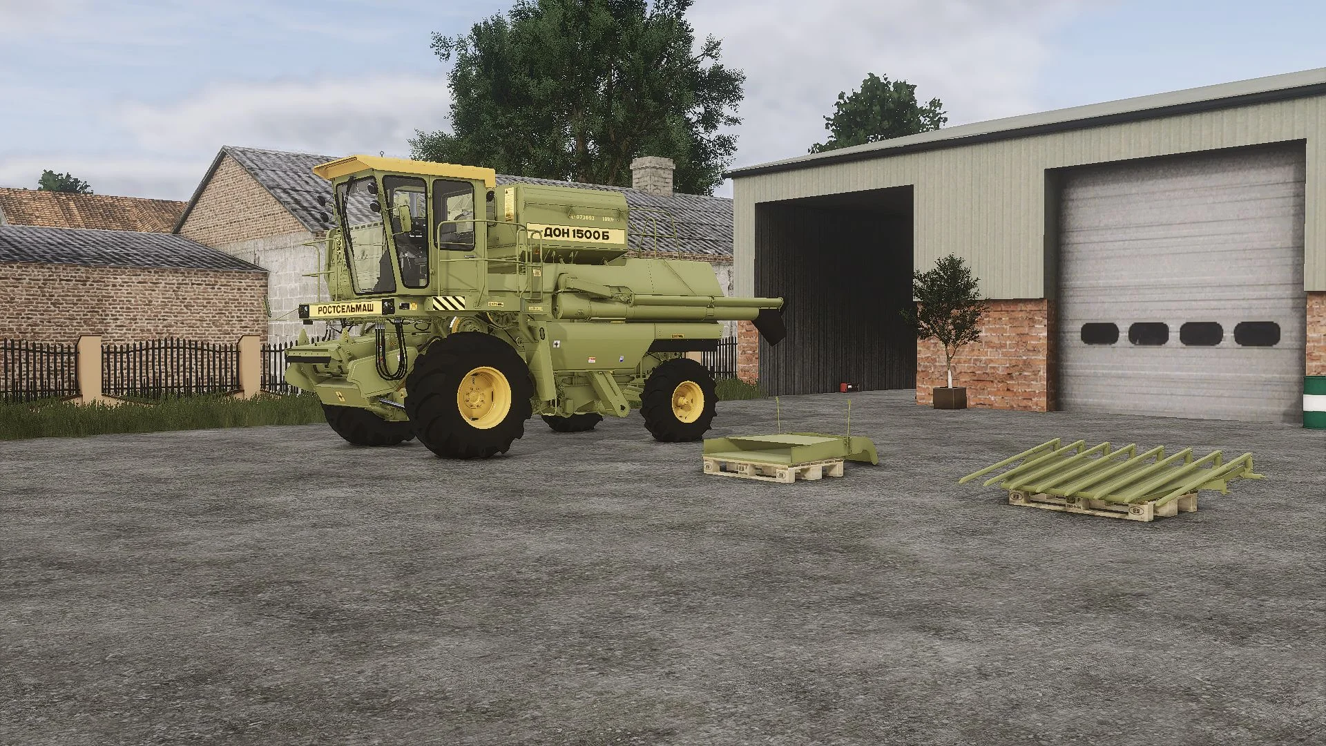 FS25 Don 1500B V1.0 Harvesters Mod FS25 Mod Free Download