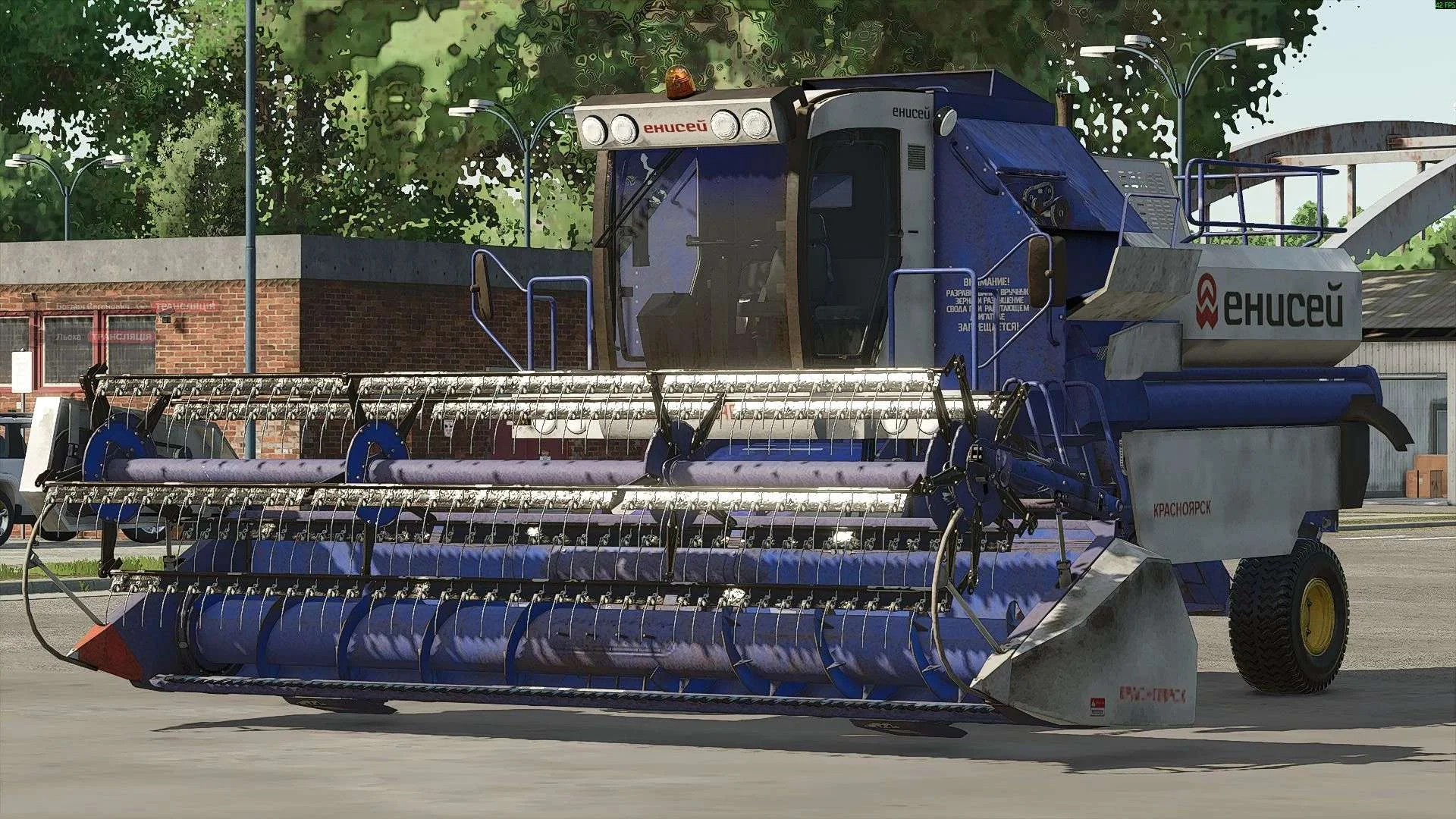 FS25 Enisey Jatka v1.0 Harvesters Mod FS25 Mod Free Download