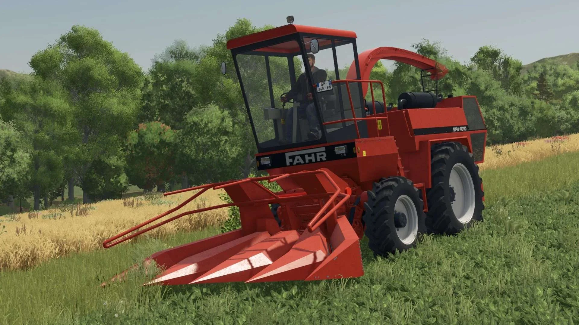 FS25 Fahr SFH 4010 II v1.0 Harvesters Mod FS25 Mod Free Download