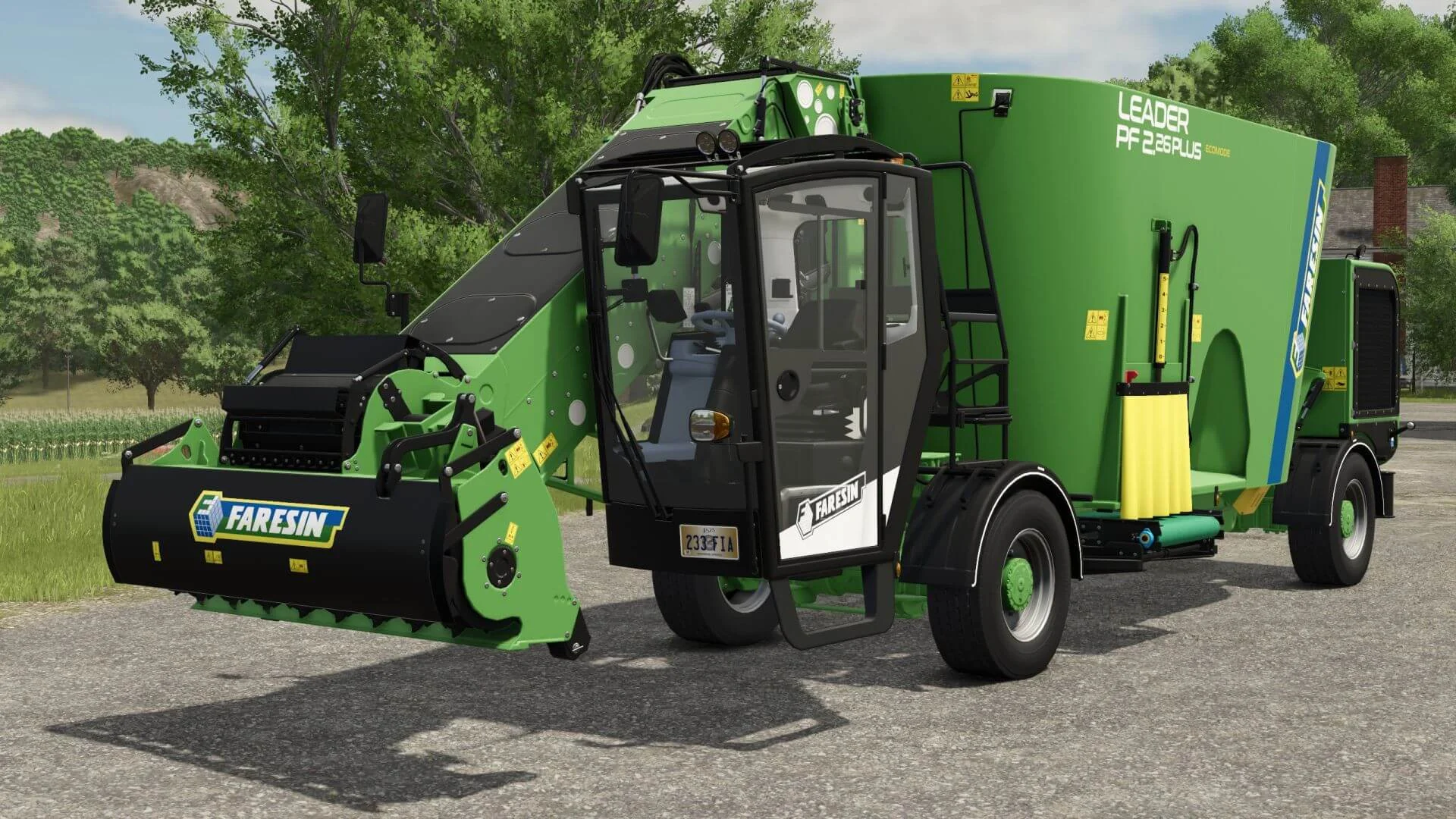 FS25 Faresin PF 2.26+ Feed mixer v1.0.1 Harvesters Mod FS25 Mod Free Download