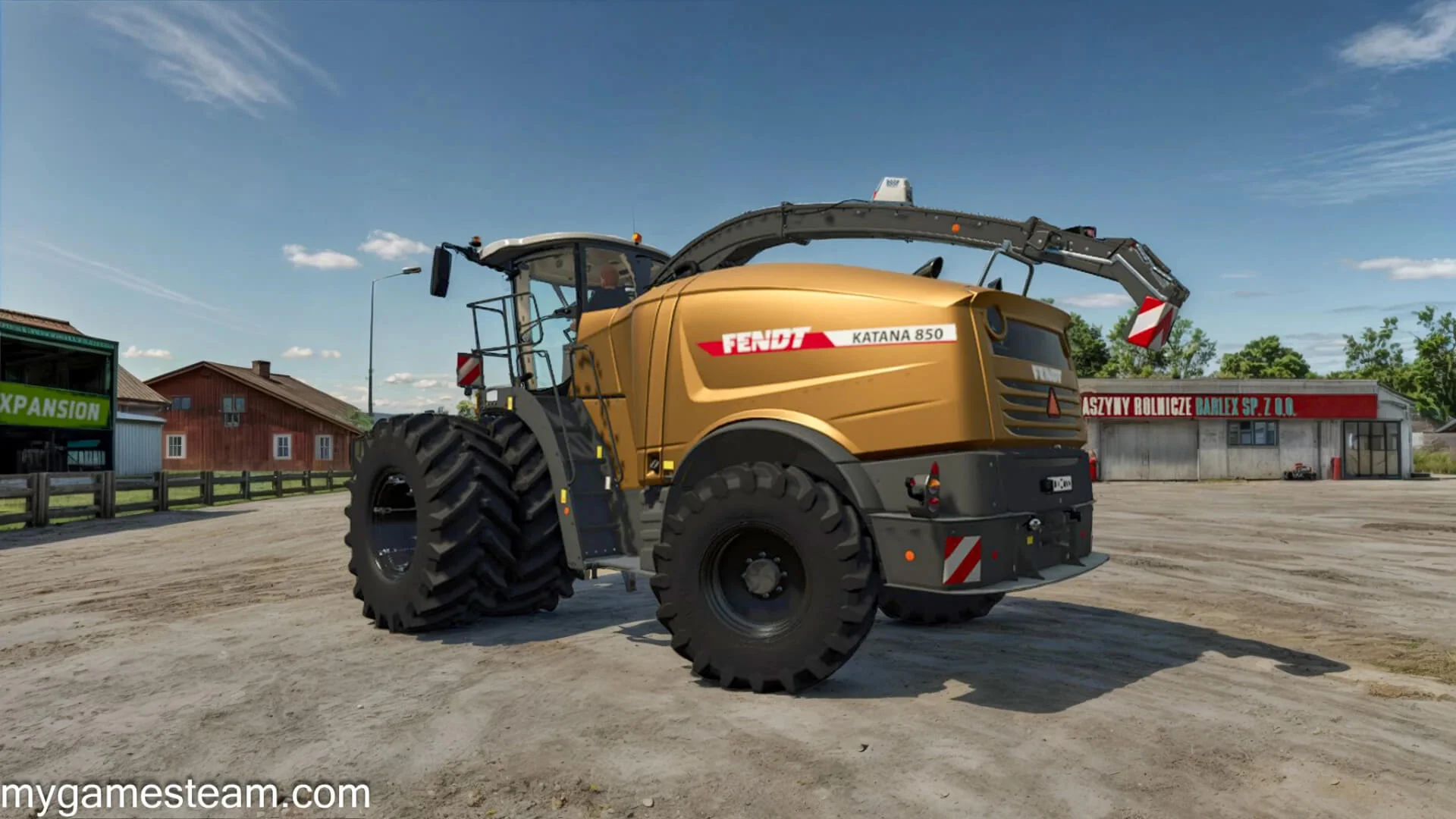 FS25 Fendt Katana 850 V1.0 Harvesters Mod FS25 Mod Free Download