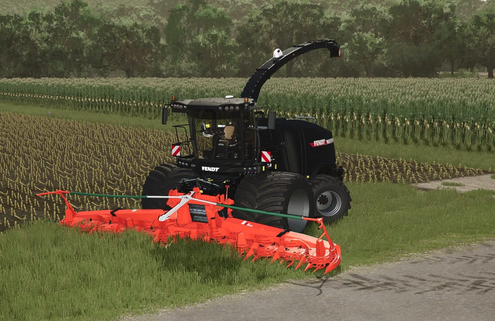 FS25 Fendt Katana Forage Harvester Edit V1.0 Harvesters Mod FS25 Mod Free Download