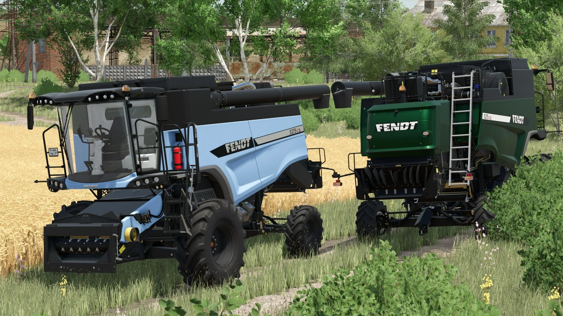 FS25 Fendt Series 5275 CSL V1.0 Harvesters Mod FS25 Mod Free Download