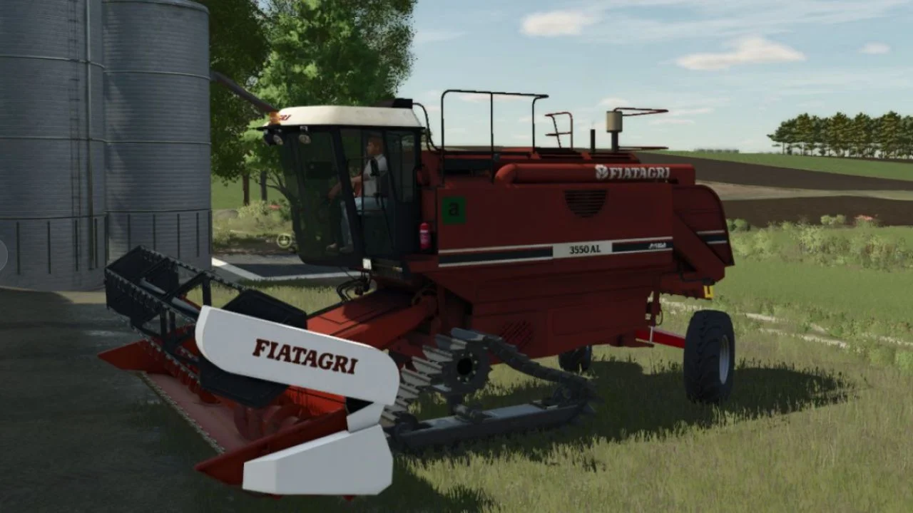 FS25 Fiat 3550 AL (Rice Version) V1.0.0.2 Harvesters Mod FS25 Mod Free Download