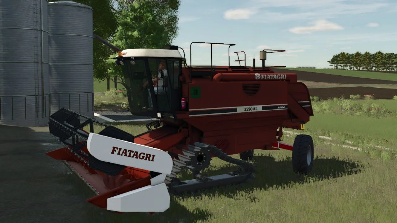 FS25 Fiat 3550 AL (Rice Version) V1.0 Harvesters Mod FS25 Mod Free Download