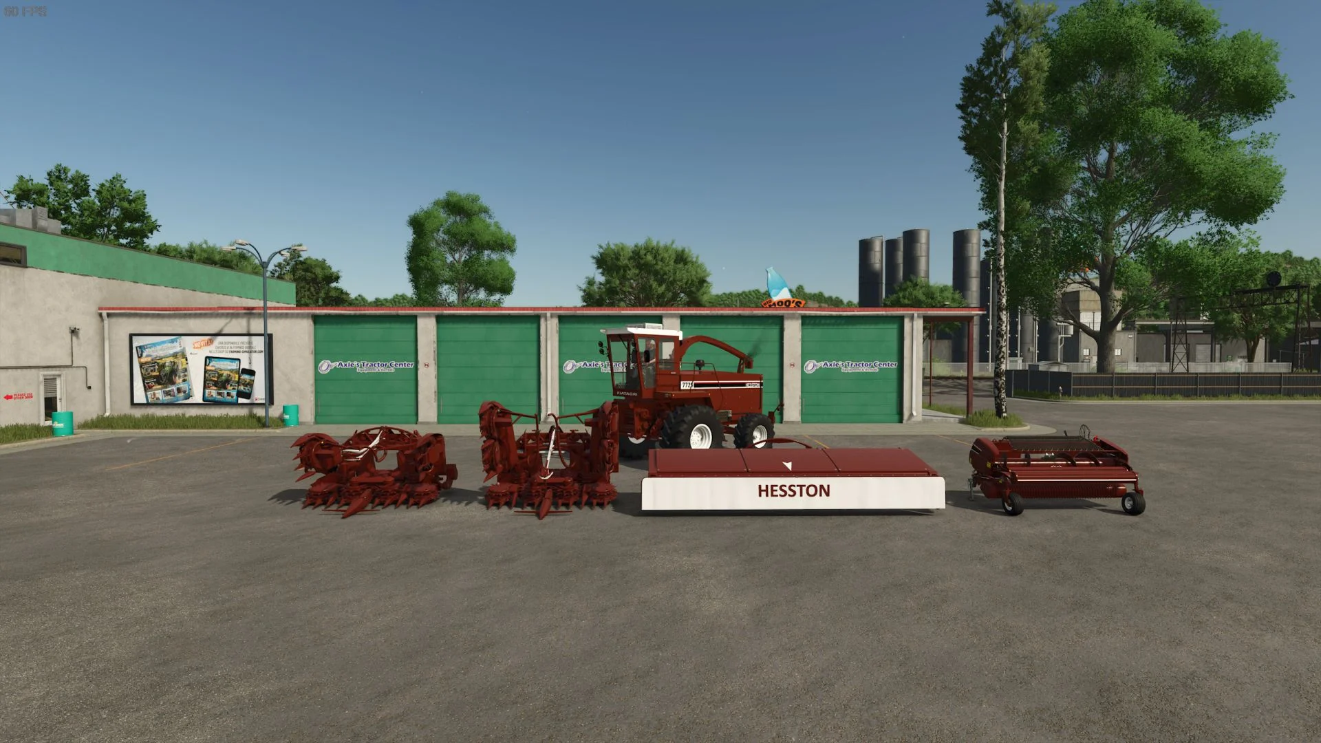 FS25 Fiat Hesston V1.0 Harvesters Mod FS25 Mod Free Download