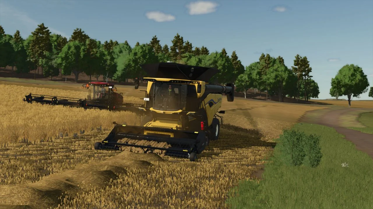 FS25 Filllevel Warning V1.0 Harvesters Mod FS25 Mod Free Download