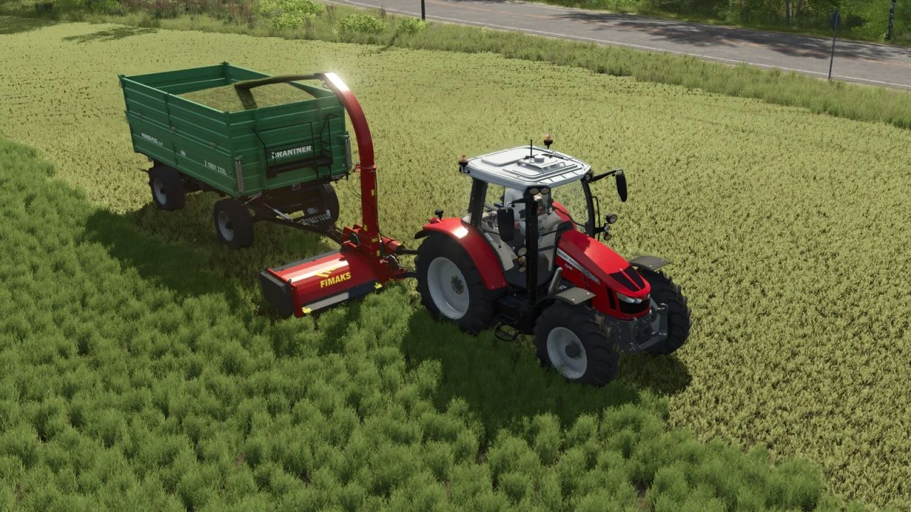 FS25 Fimaks DC 1500 Hay Silage Machine V1.0 Harvesters Mod FS25 Mod Free Download