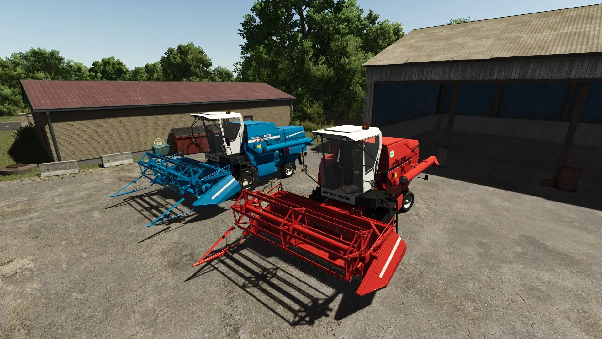 FS25 Fmż Bison Sampo 2020 BETA V1.0 Harvesters Mod FS25 Mod Free Download