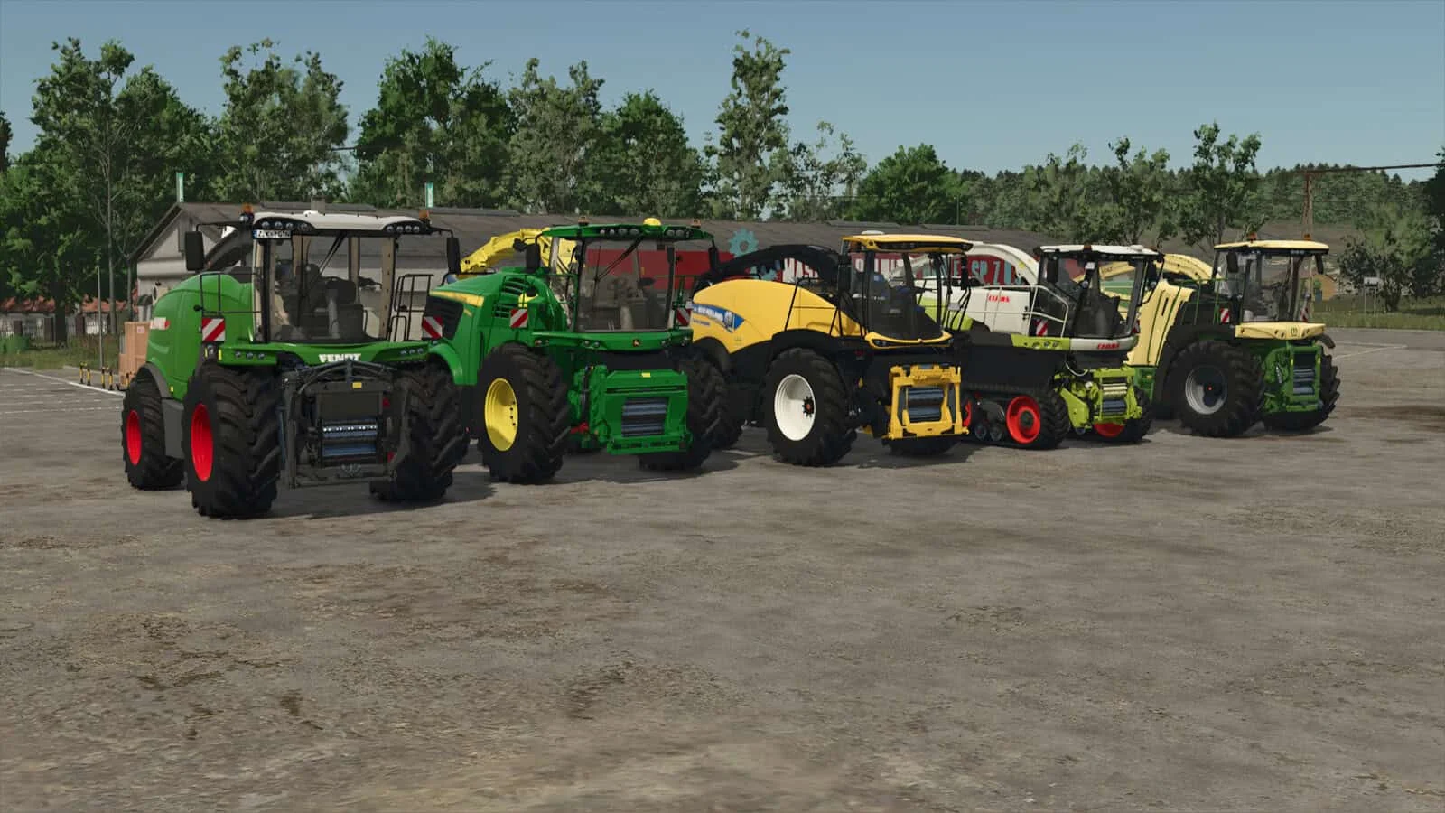 FS25 Forage Harvesters With Pipe Control v1.0 FS25 Mod Free Download