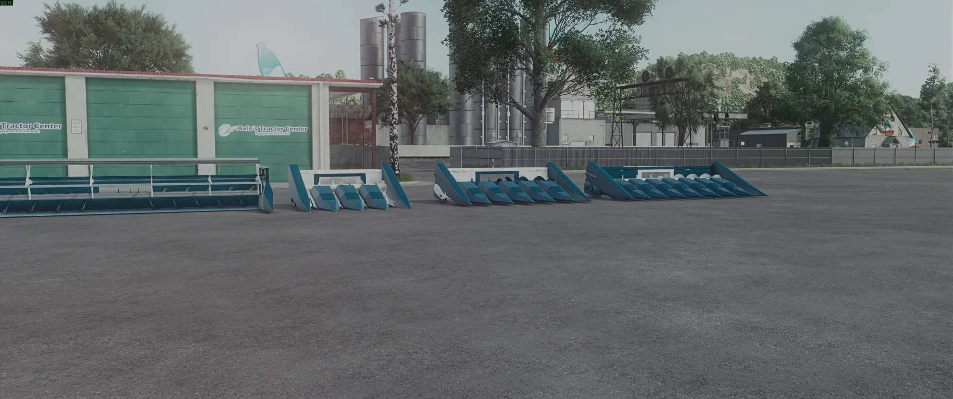 FS25 Ford 642 Combine & Headers v1.0 Harvesters Mod FS25 Mod Free Download